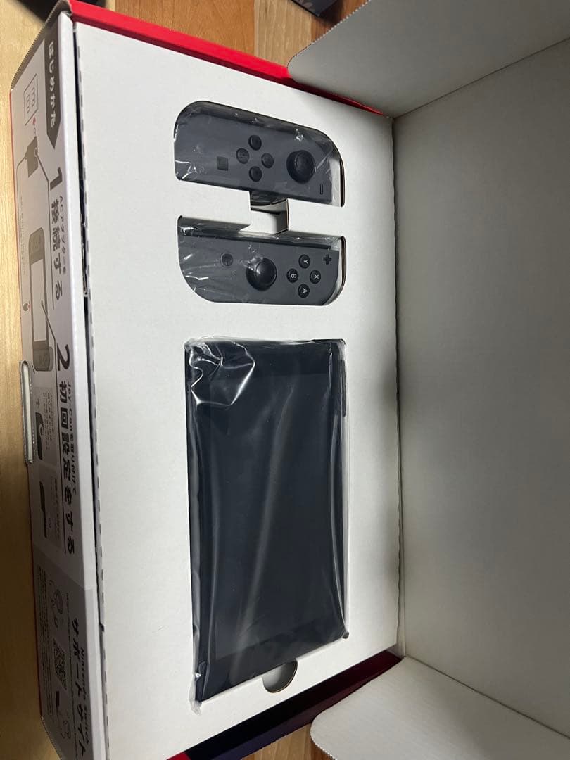 Nintendo Switch HAC-001 本体 グレー 充実の付属品