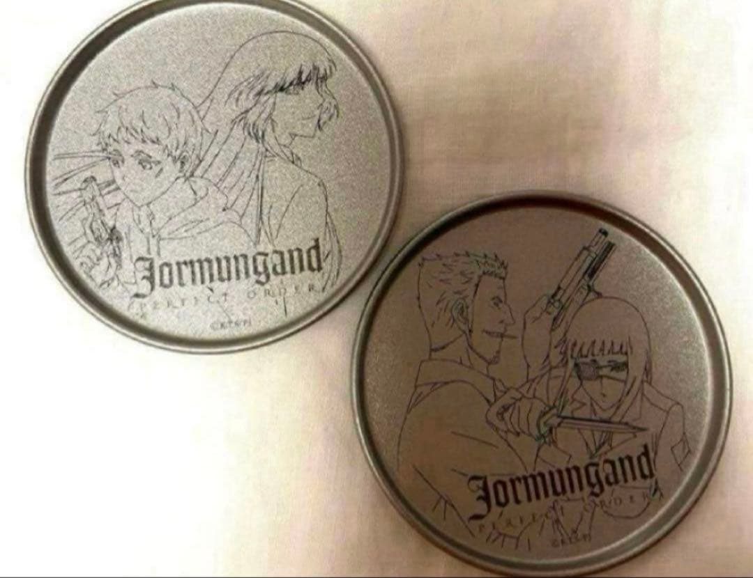 ヨルムンガンド 高橋慶太郎 ヨナ ココ レイム バルメ 缶コースター セット