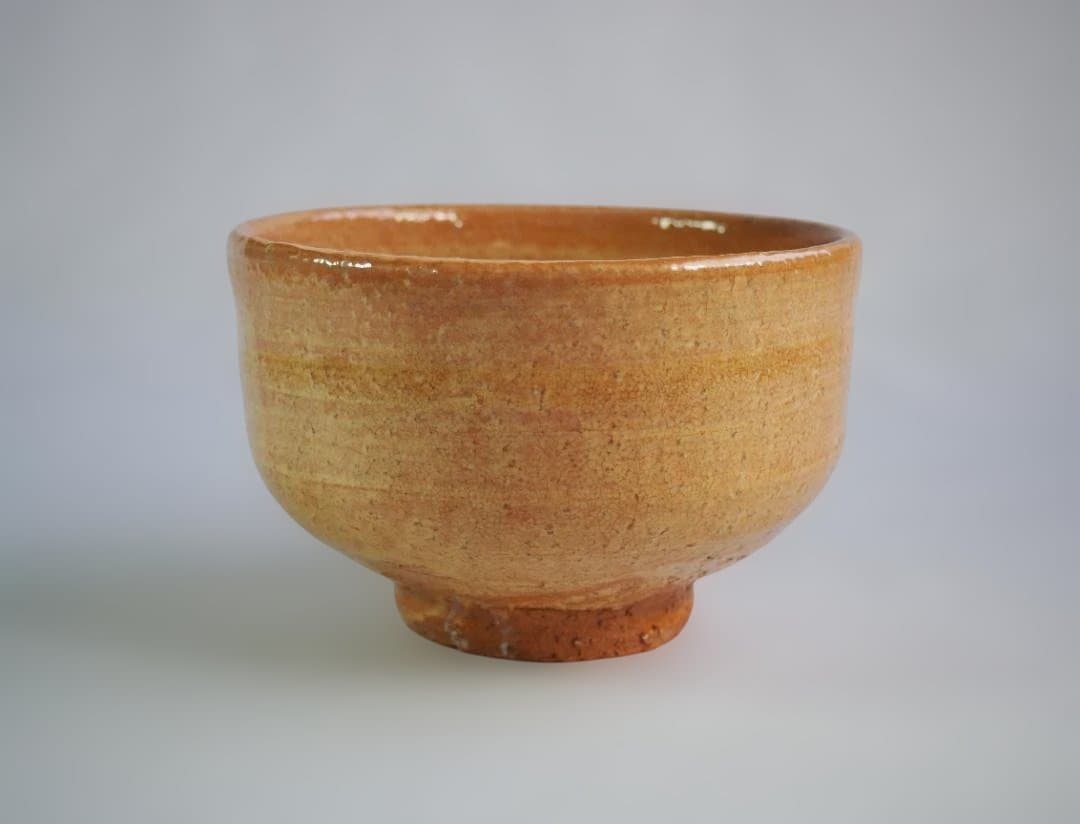 裏千家15世鵬雲斎宗匠御書付『萩茶碗』15代坂倉新兵衛造 (