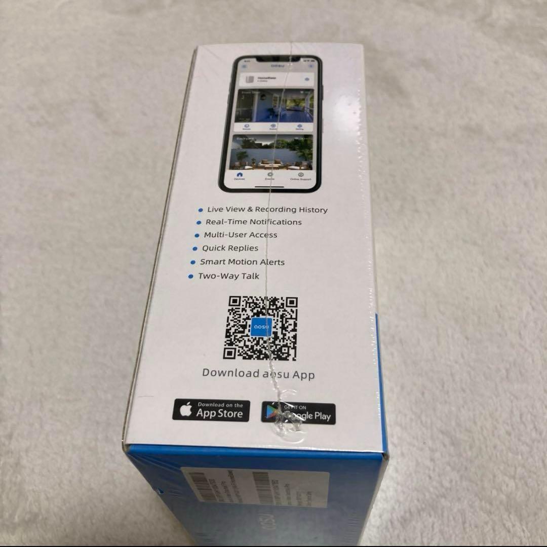 AOSU 2K ワイヤレス カメラ付き インターホン 外出先から通話