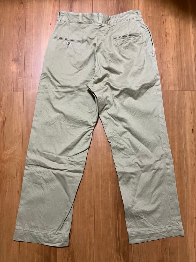 US ARMY トラウザー チノ 70s W32×L29 希少サイズヴィンテージ - メルカリ