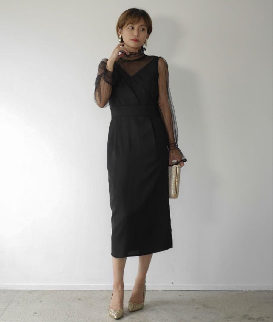 本日限定★My shawty オケージョン ドレス 結婚式 キャンディスリーブ