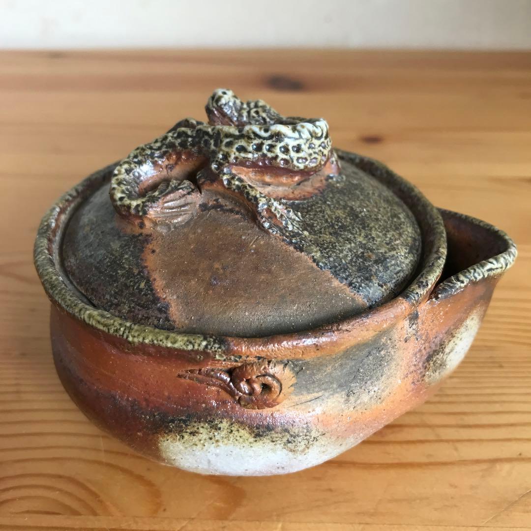 【本日２０時まで値下げ】備前焼　十七代玉舟　宝瓶