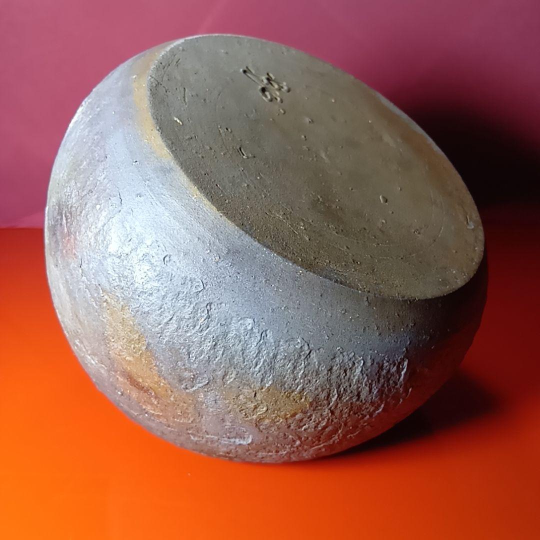 骨董品 安東利喜 花入 花器 花生 花瓶 備前壺 備前焼 希少