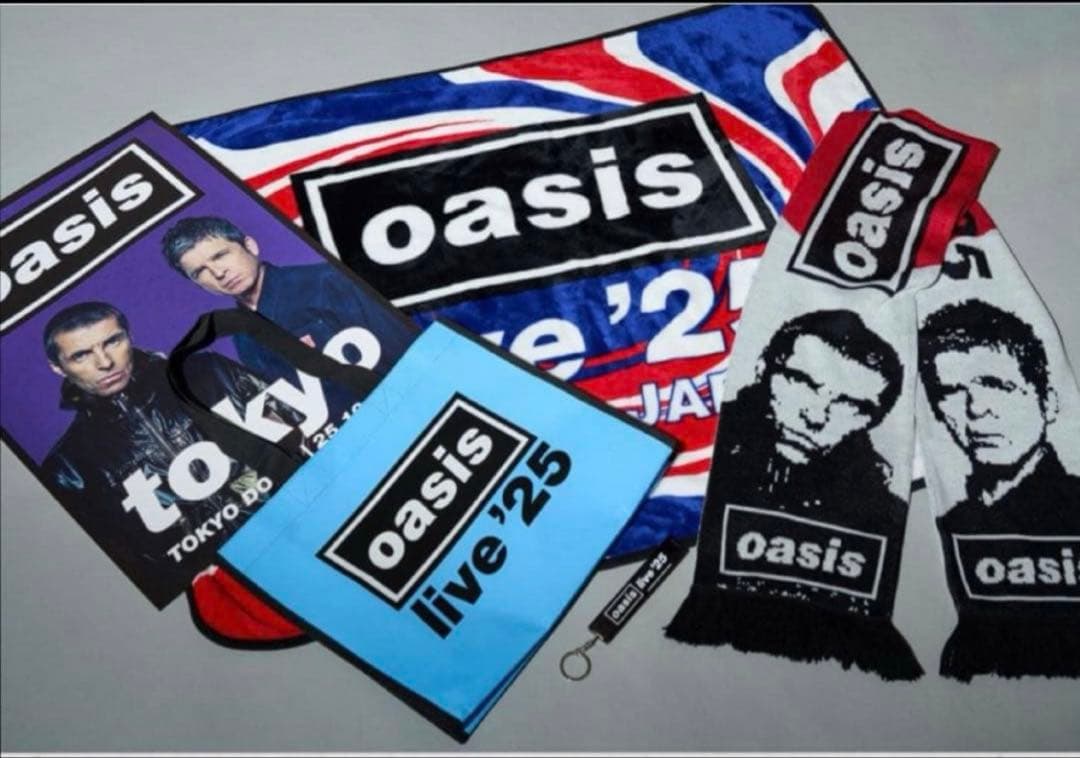 Oasis 福袋 限定商品 グッズ 10/25 特典グッズ 5点live25-東京通販