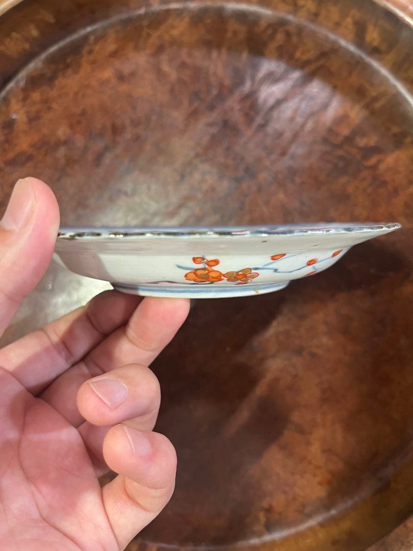 古伊万里 色絵 皿 元禄伊万里 輸出手