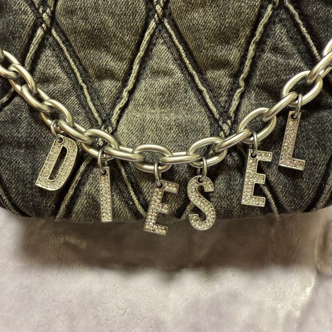 DIESEL キルティングショルダーバッグ
