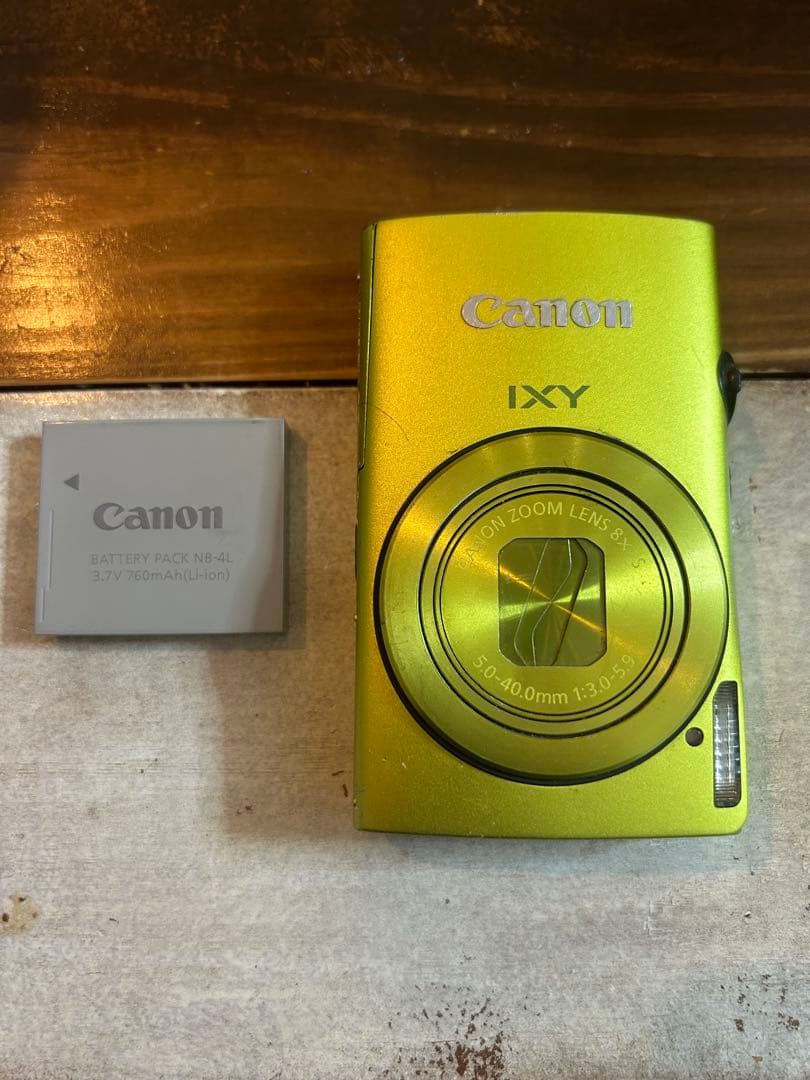 Canon IXY グリーン デジタルカメラ　ジャンク品 Canon IXY DIGITAL 20 IS デジタルカメラ ジャンク キャノン デジカメ