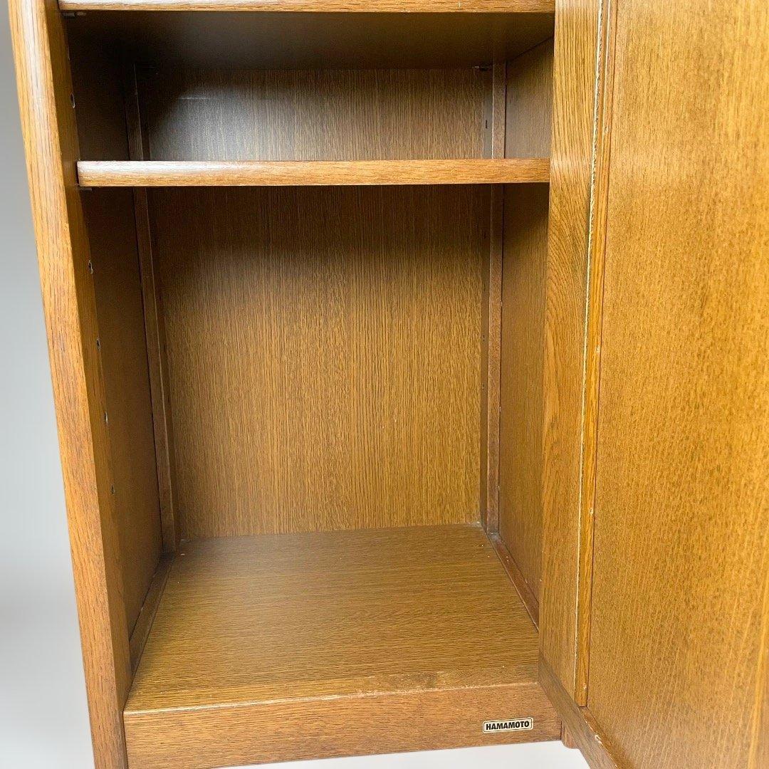 浜本工芸 (ハマモトコウゲイ) 電話台 木製電話台 ファックス台