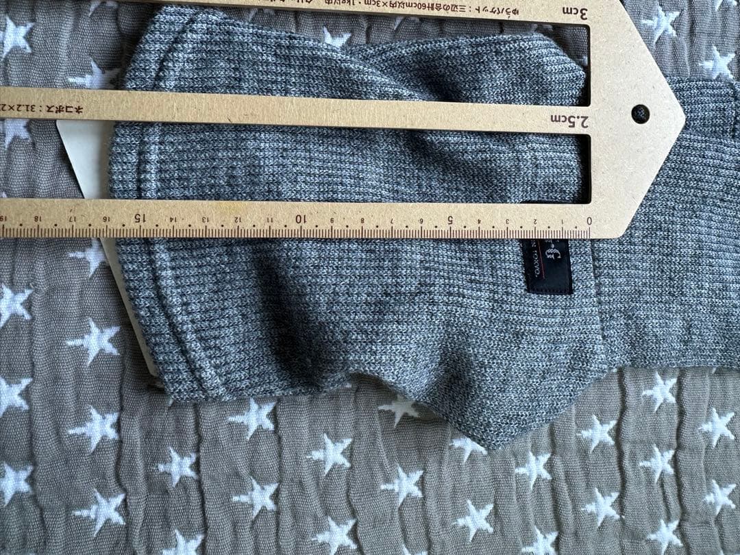 アトリエgg⭐︎グレー⭐︎ニット⭐︎トップス⭐︎1ハーフ