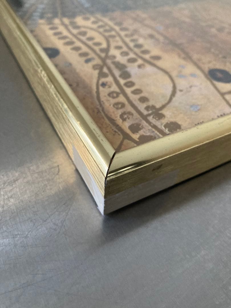 クリムト　絵画　額装　難あり　インテリア　グスタフ・クリムト 水蛇