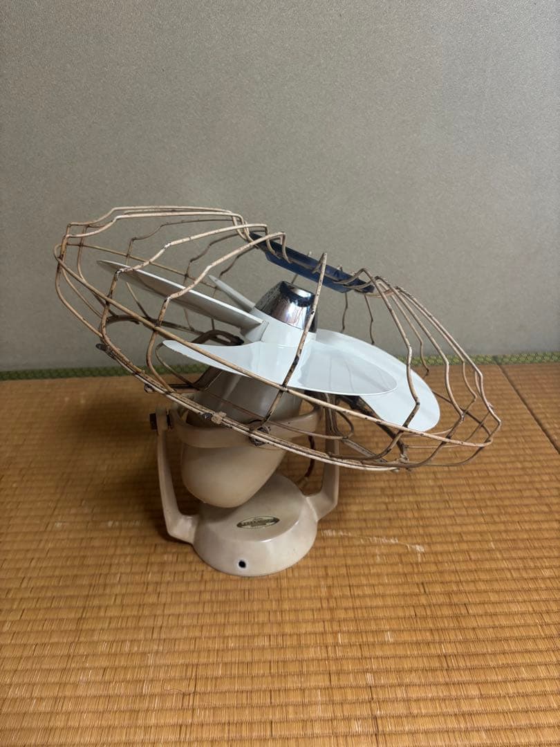 昭和レトロ TOSHIBA 扇風機 昭和レトロ 東芝 天井扇 CT-40N 40cm