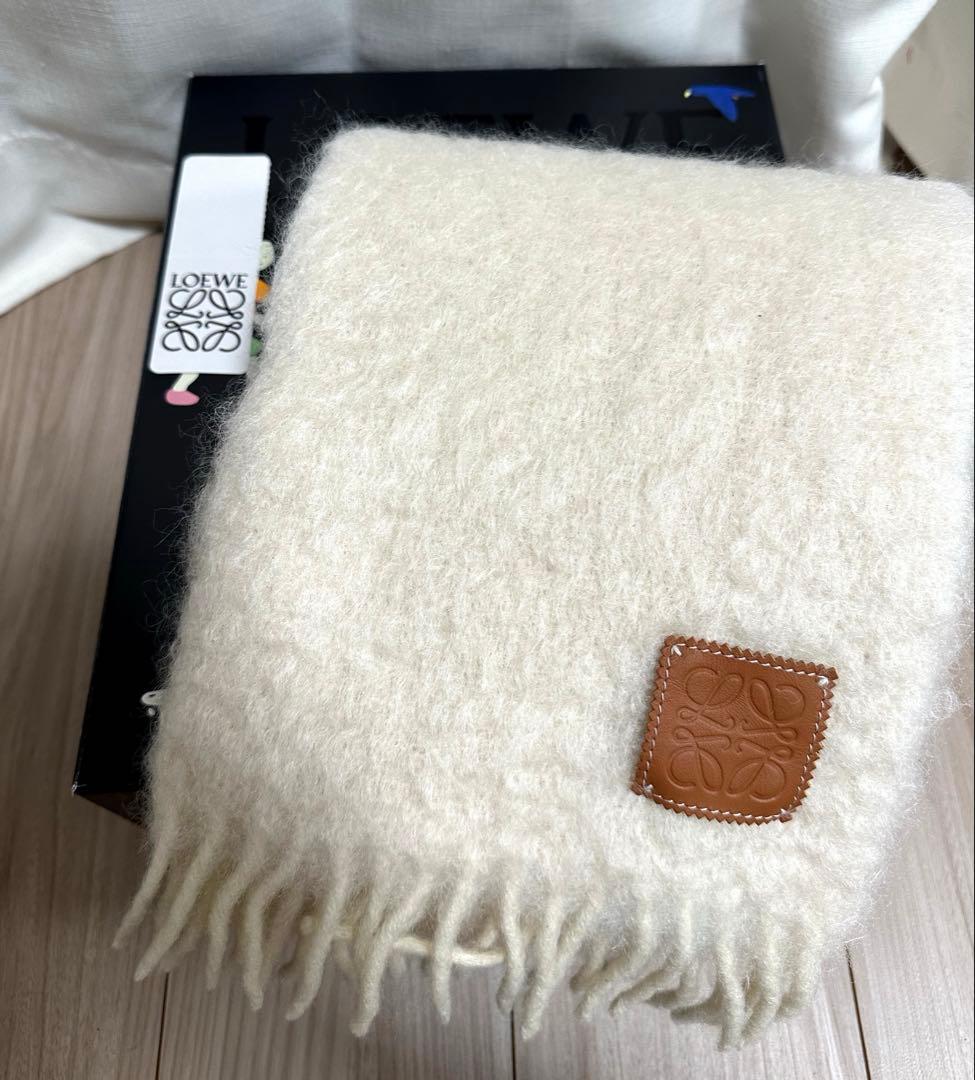 公式オンライン購入】LOEWE ロエベ アナグラム モヘア マフラー