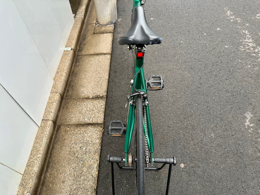 送料込み】LEADER BIKE 721 グリーン サイズM - メルカリ