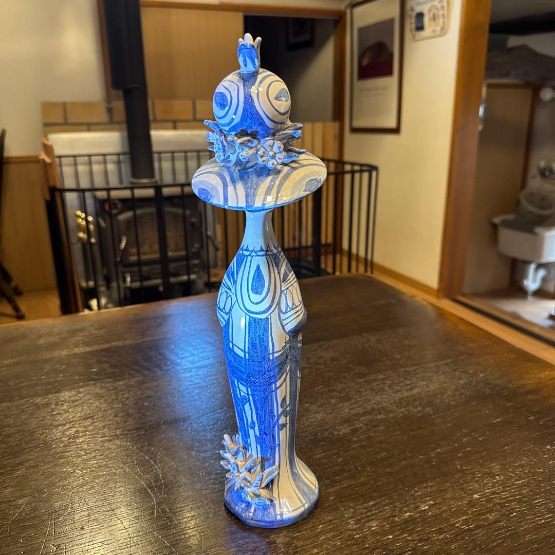 ビョルンヴィンブラッド陶器人形小鳥