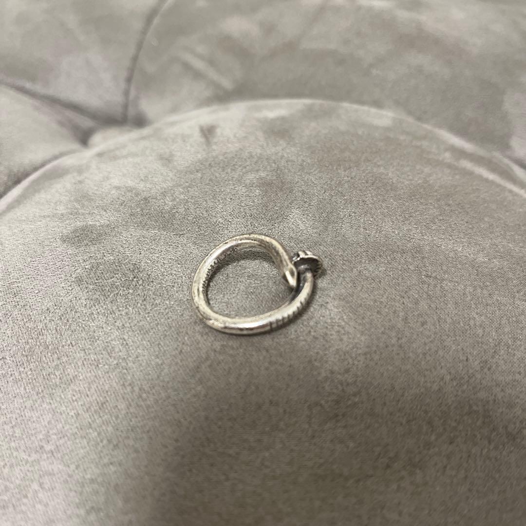 CHROME HEARTS ネイルクロスボールリング