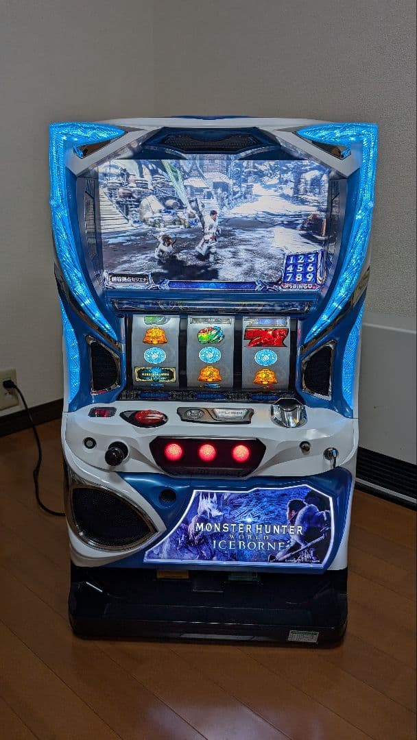 モンスターハンターワールドアイスボーン パチスロ実機 スロット実機