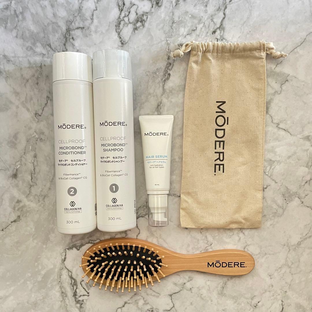 最終価格！モデーア マイクロボンドシャンプー・コンディショナ ヘアセラム