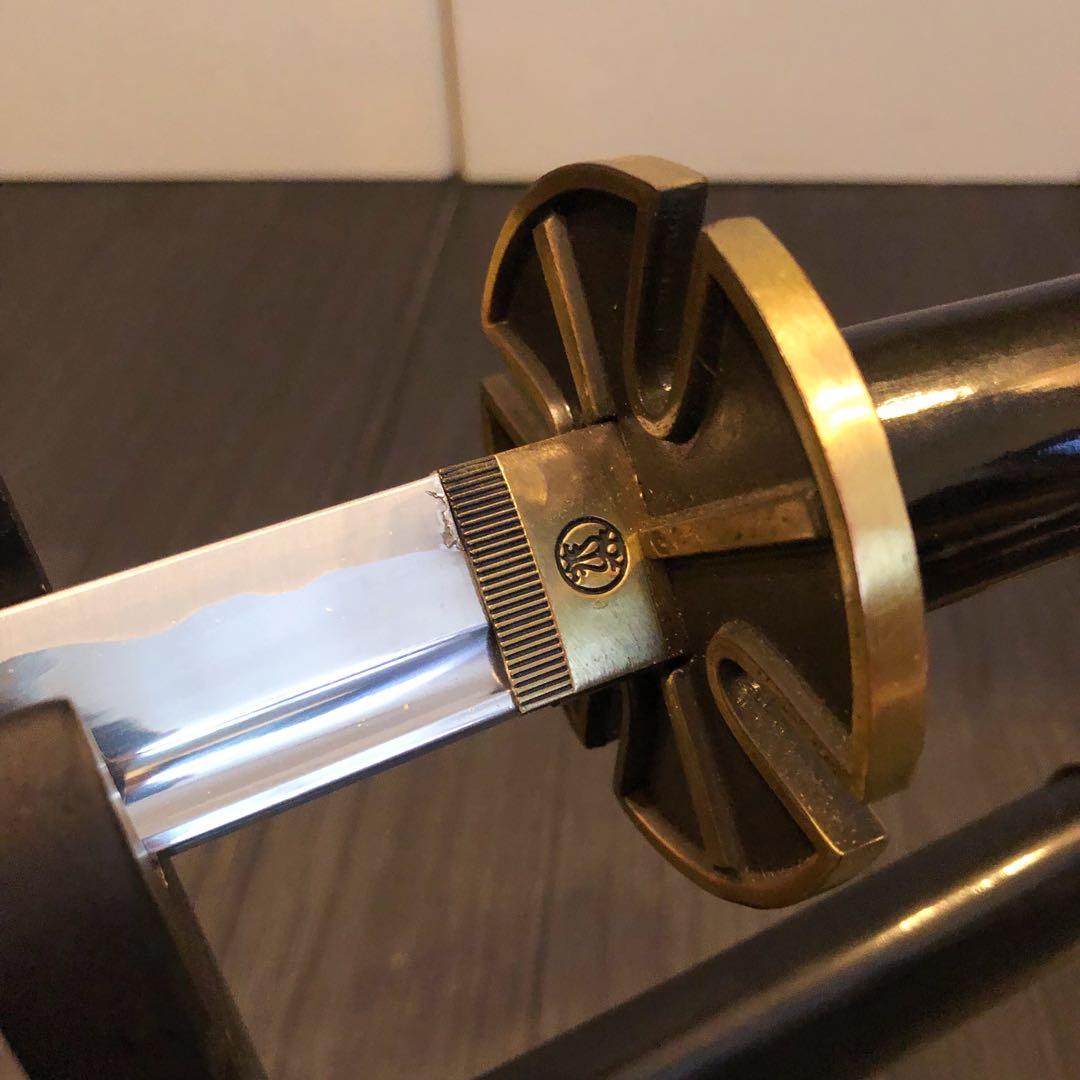 模造刀　刀　雪走　鬼徹　虎徹　黒漆拵え　ワンピース