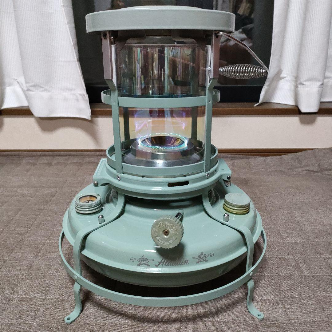 アラジン 石油ストーブ ガラスチムニー キャンプ 38型 スノーピーク
