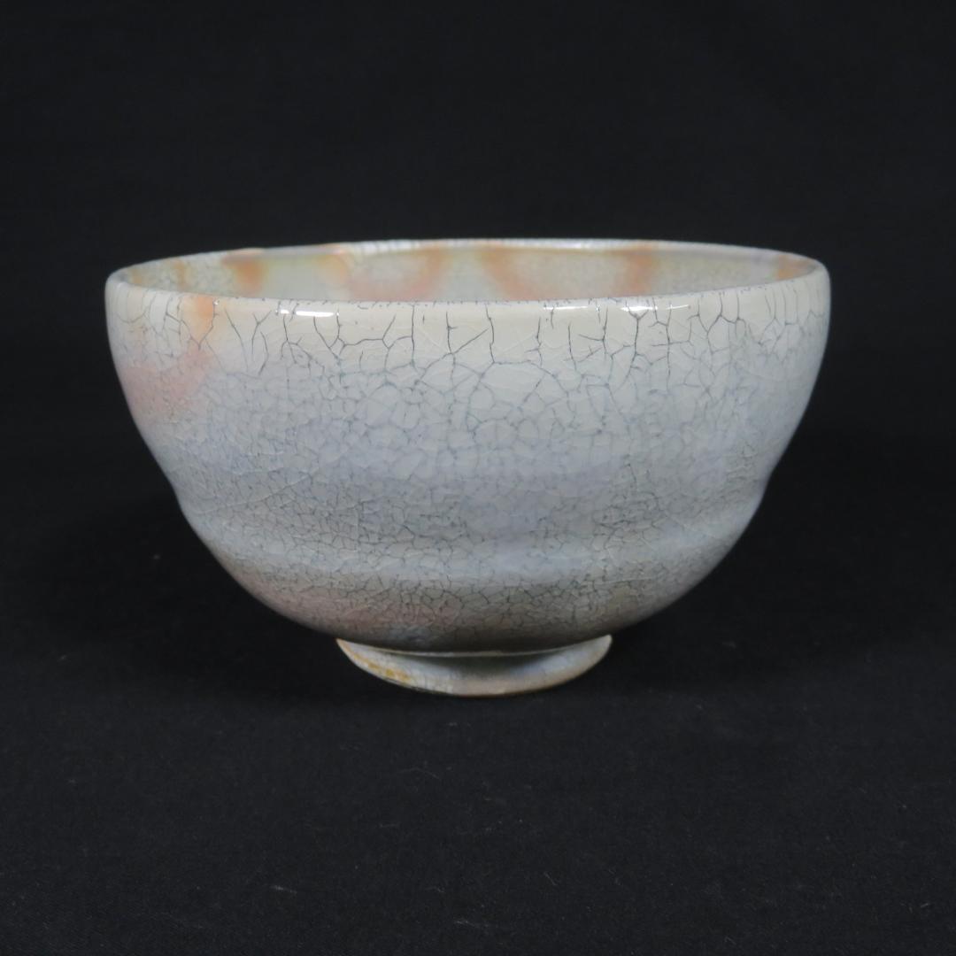 茶碗 黄泉作 粉引茶碗 楚白 木箱 共箱 茶道具 抹茶碗 在