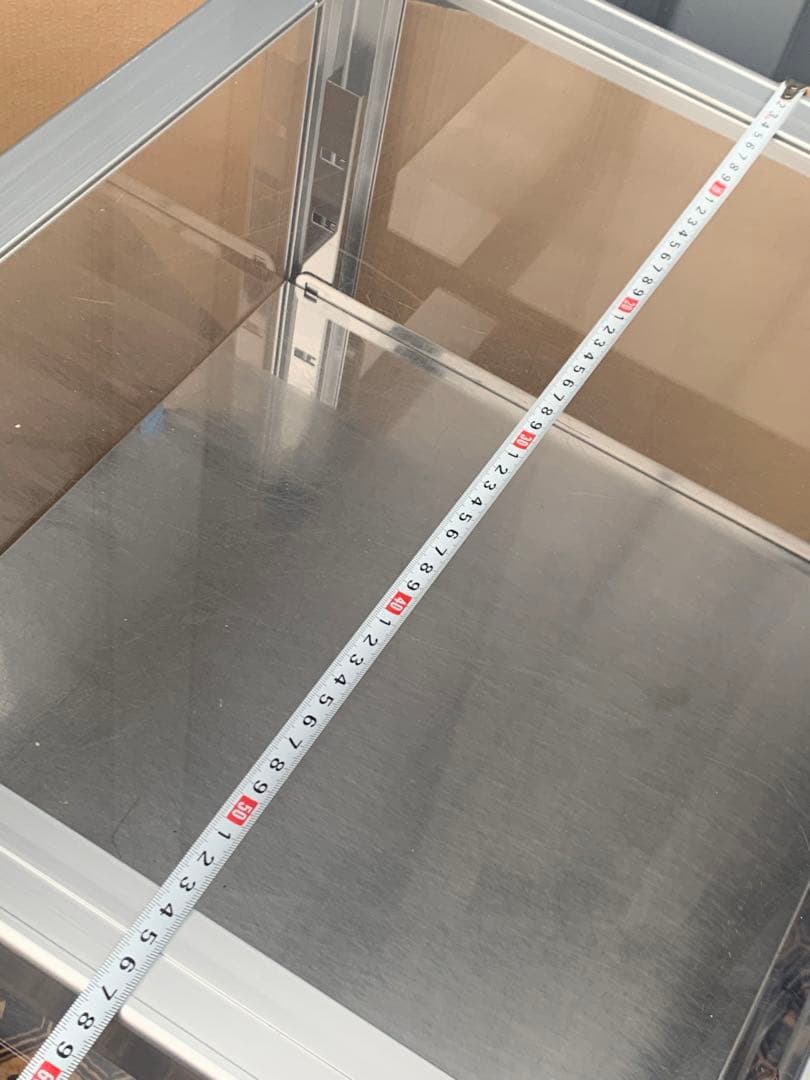 アズワン スタンダードデシケーターBG ショーケース 収納 SD-BG1K