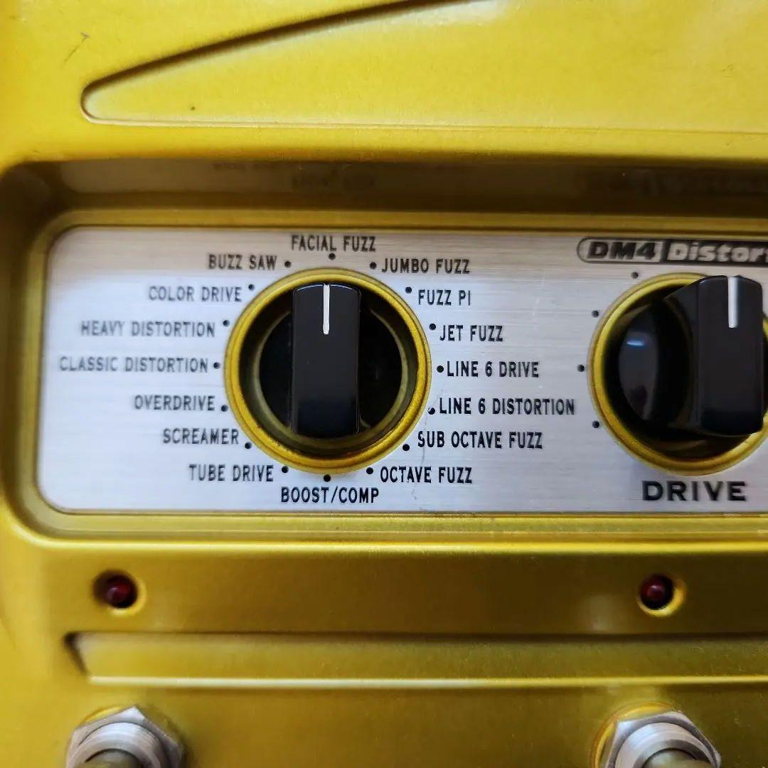 LINE 6 DM-4 Distortion 専用アダプター付き