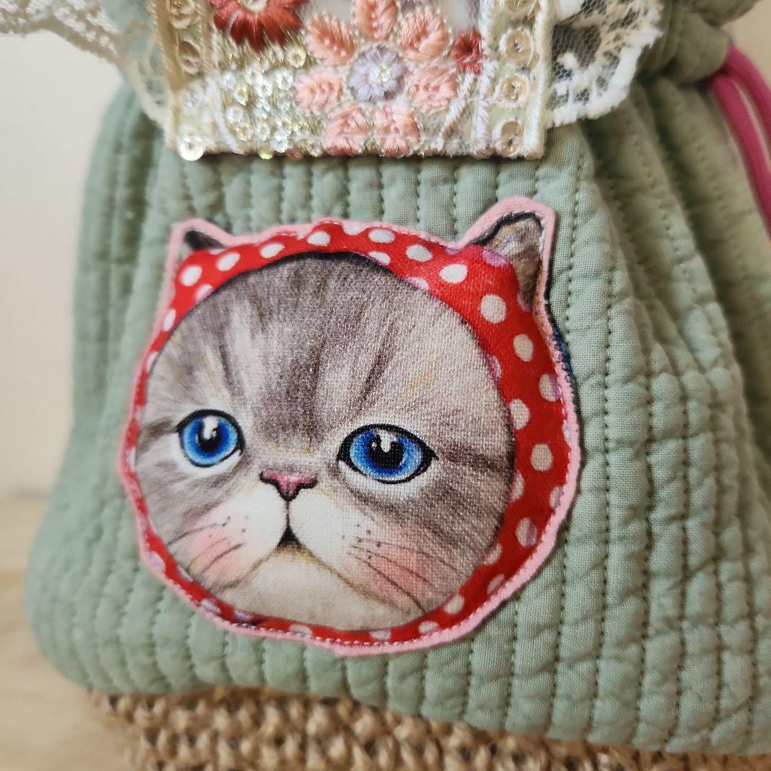 れ*ゃ様 コヤンイサムチョン　巾着バック　ハンドメイド