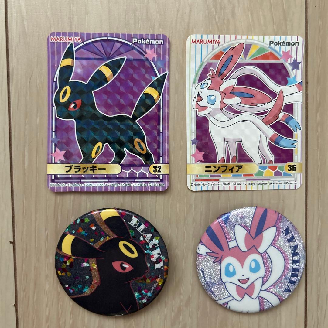 ポケモン空き缶イーブイニンフィアブラッキー202502080000