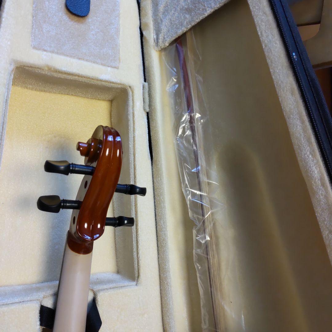 バイオリン本体 4/4 (GIORNO) オレンジ色 ケース付き