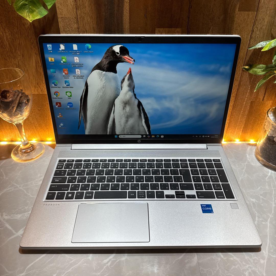 極美品‼️HP ProBook 450☘メモリ16GB☘️第13世代☘ノート
