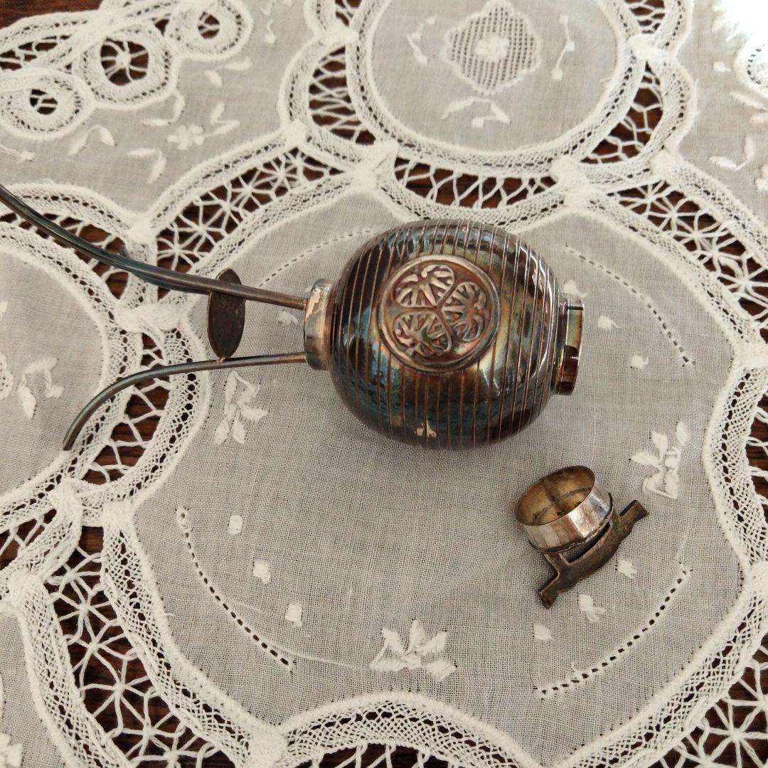 価格変更、和骨董、ペアーセット、日本製ア-ト、希少品シルバー、刻印