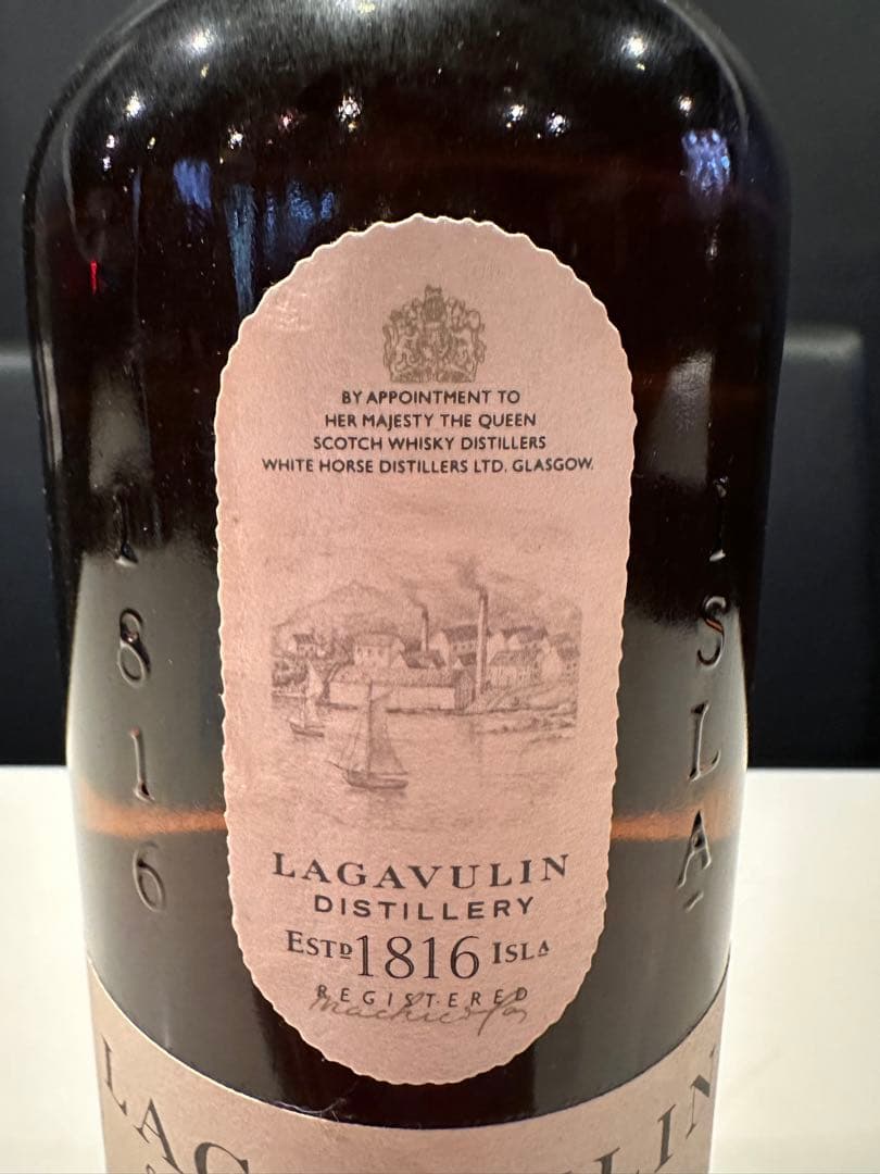 未開封】旧ラガヴーリン16年 ホワイトホース 80年代 750ml正規品