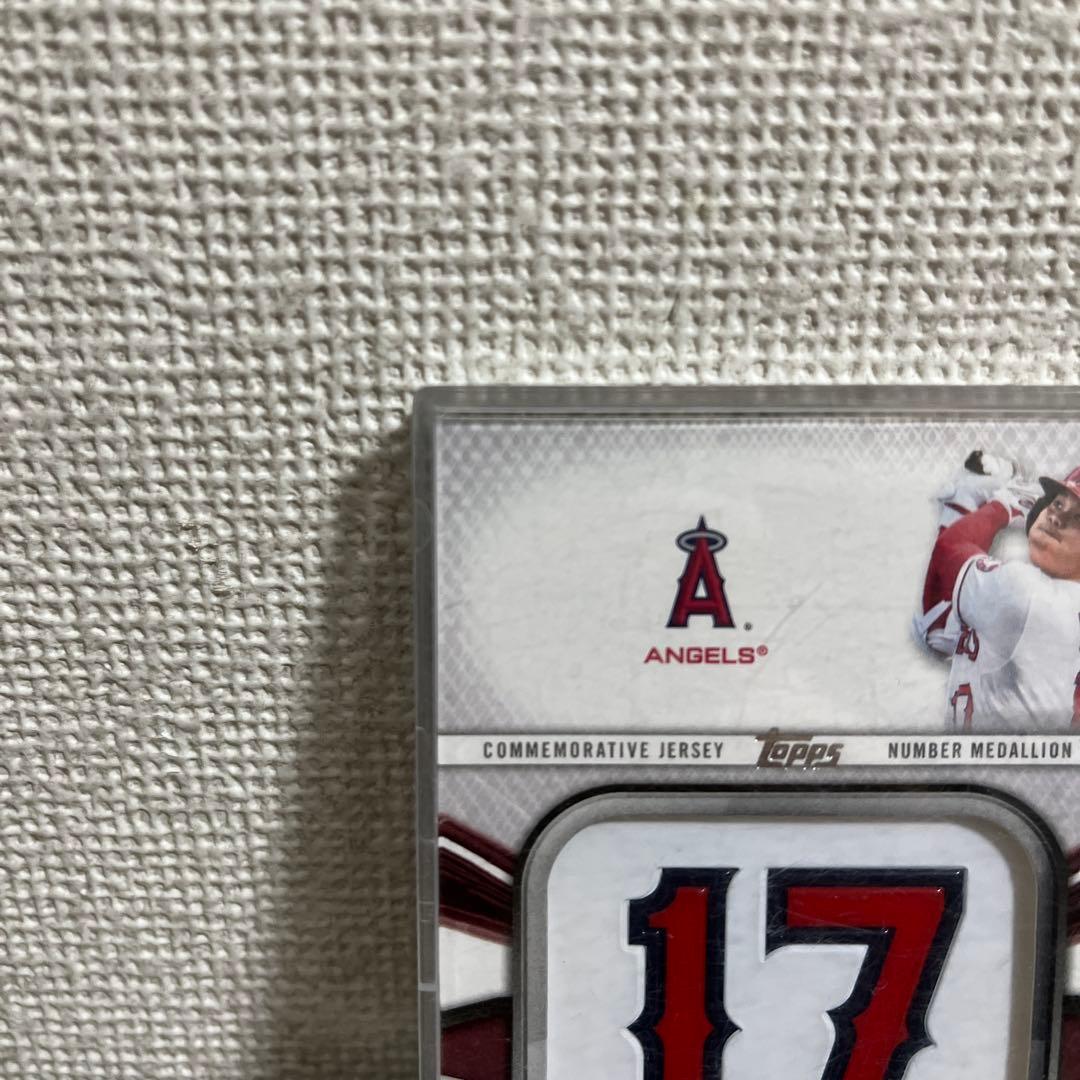 大谷翔平 2022 トップス メダリオンカード ジャージナンバー Topps