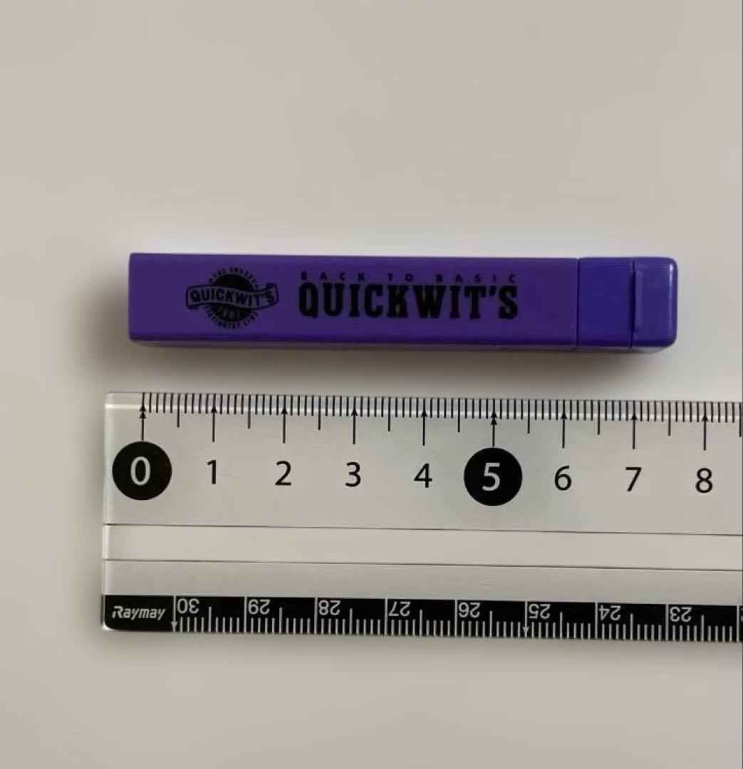 匿名配送】QUICKWITS シャープペンシル 芯入れ 文房具 1987