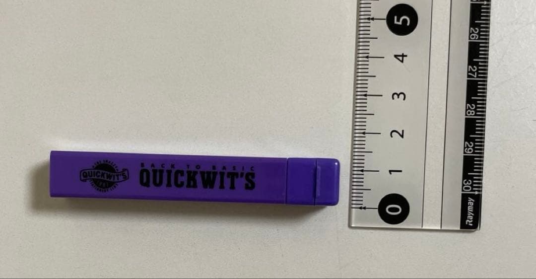 匿名配送】QUICKWITS シャープペンシル 芯入れ 文房具 1987