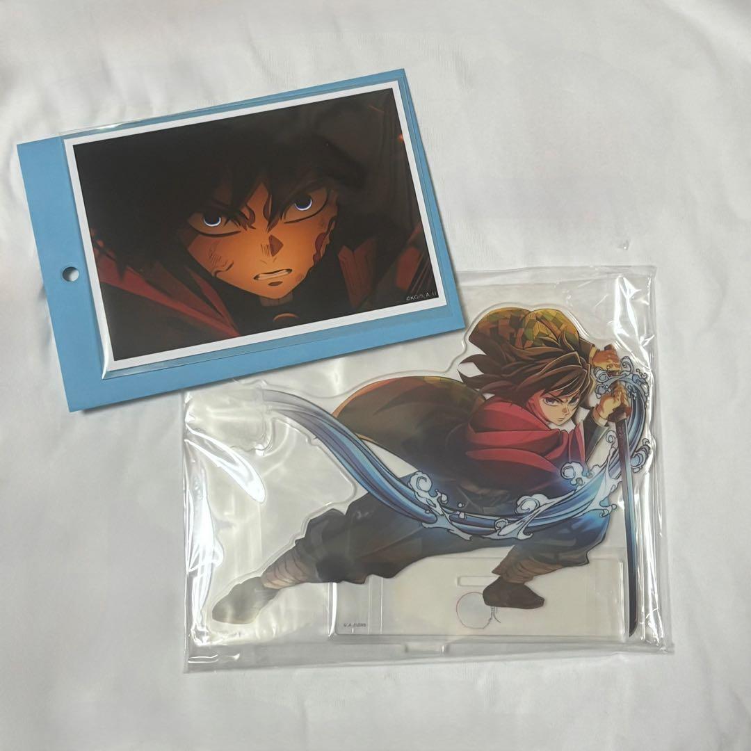 鬼滅の刃 冨岡義勇 アクリルスタンド 場面写ブロマイドくじ - メルカリ