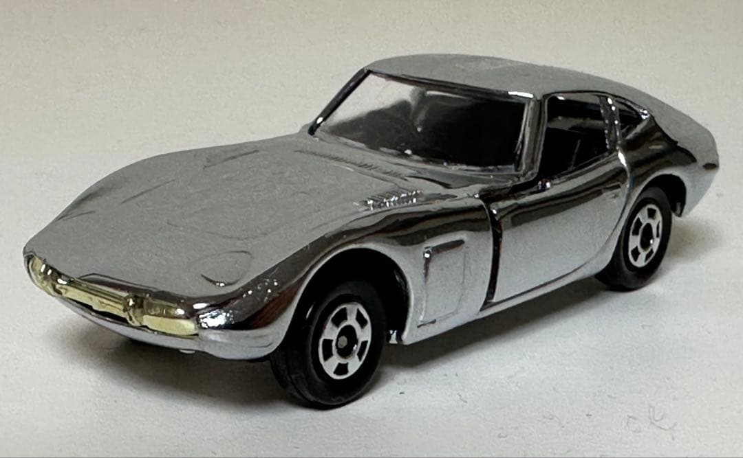 2000年記念限定モデル GREASE特注 TOYOTA 2000GT 銀メッキ