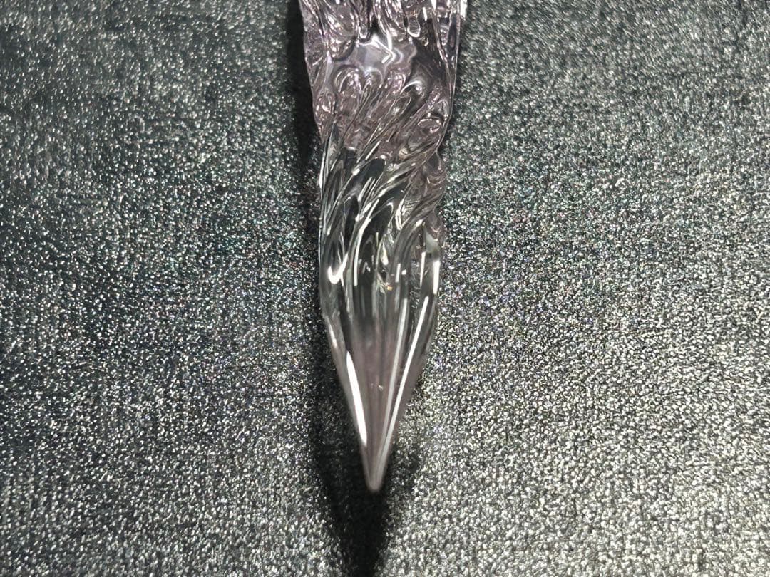 菅清風 最高級 硬質ガラスぺん 淡いピンク ガラスペンのオンライン