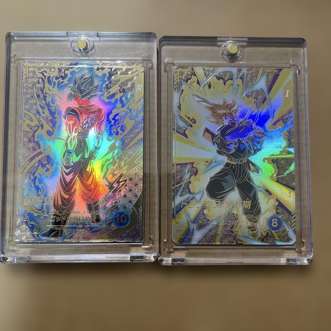 大会プロモ パラレル2枚セット 孫悟空 トランクス:青年期 PR SDVTP-001