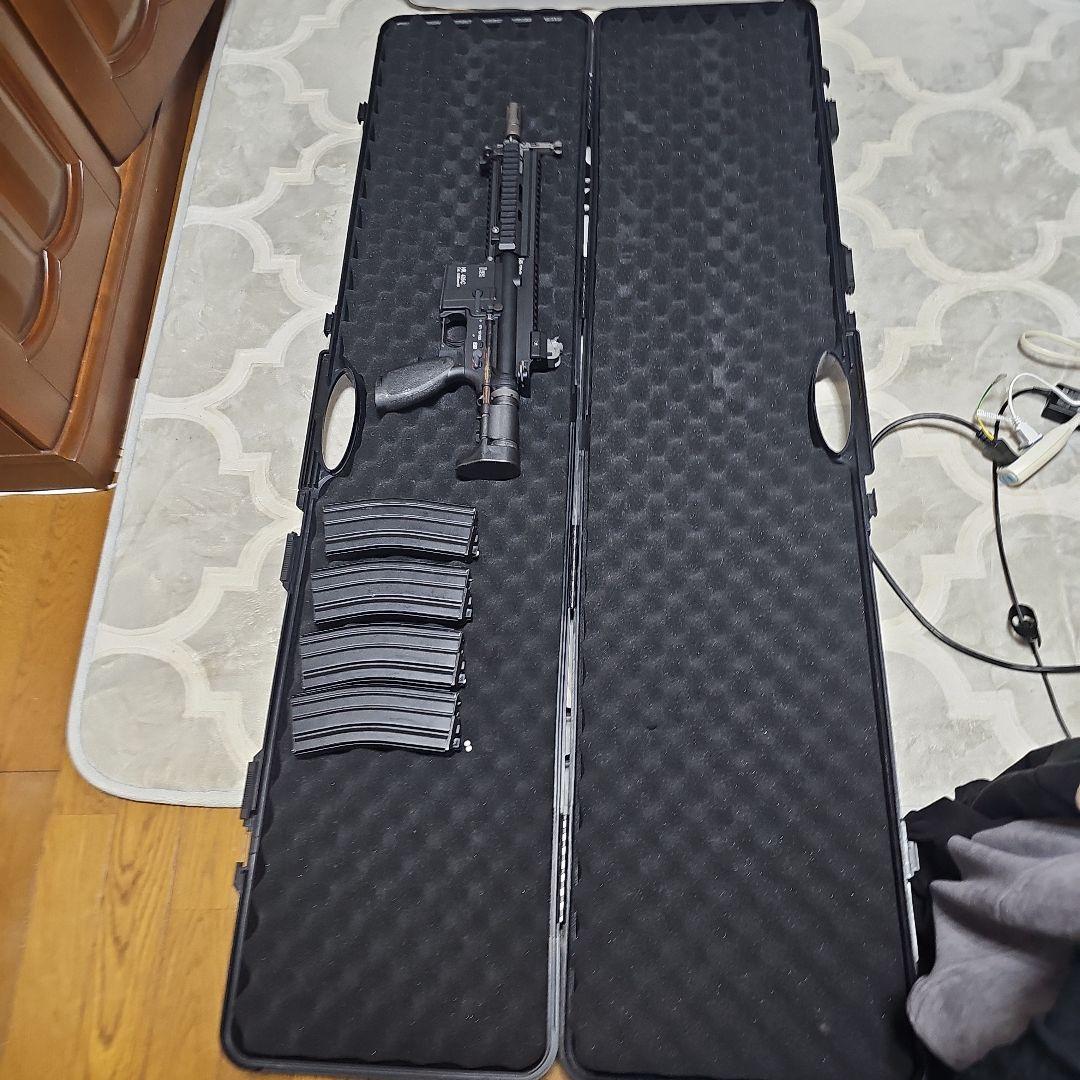 HK 416C ガスガン ブラック ケース付き-割引注文