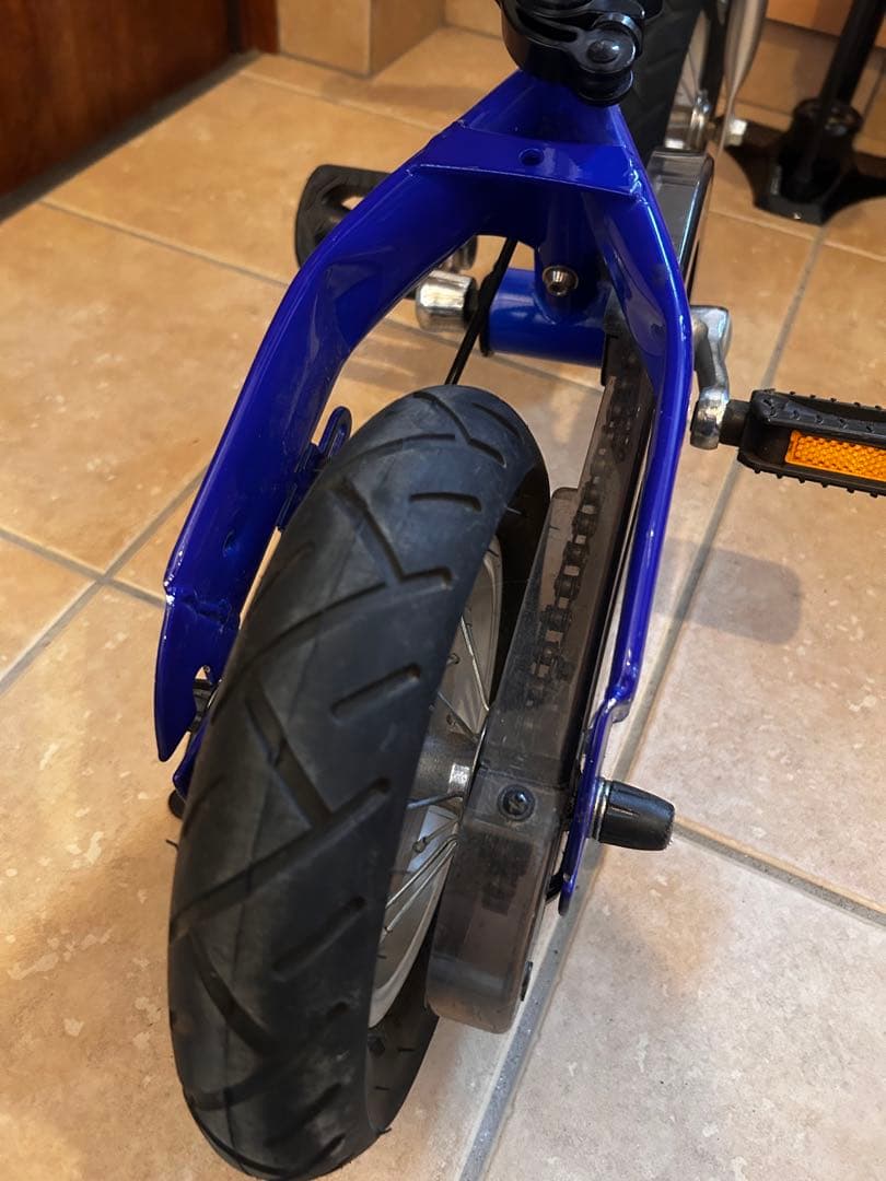 へんしんバイクS】 ブルー 青 サドル2サイズ、プロテクター付