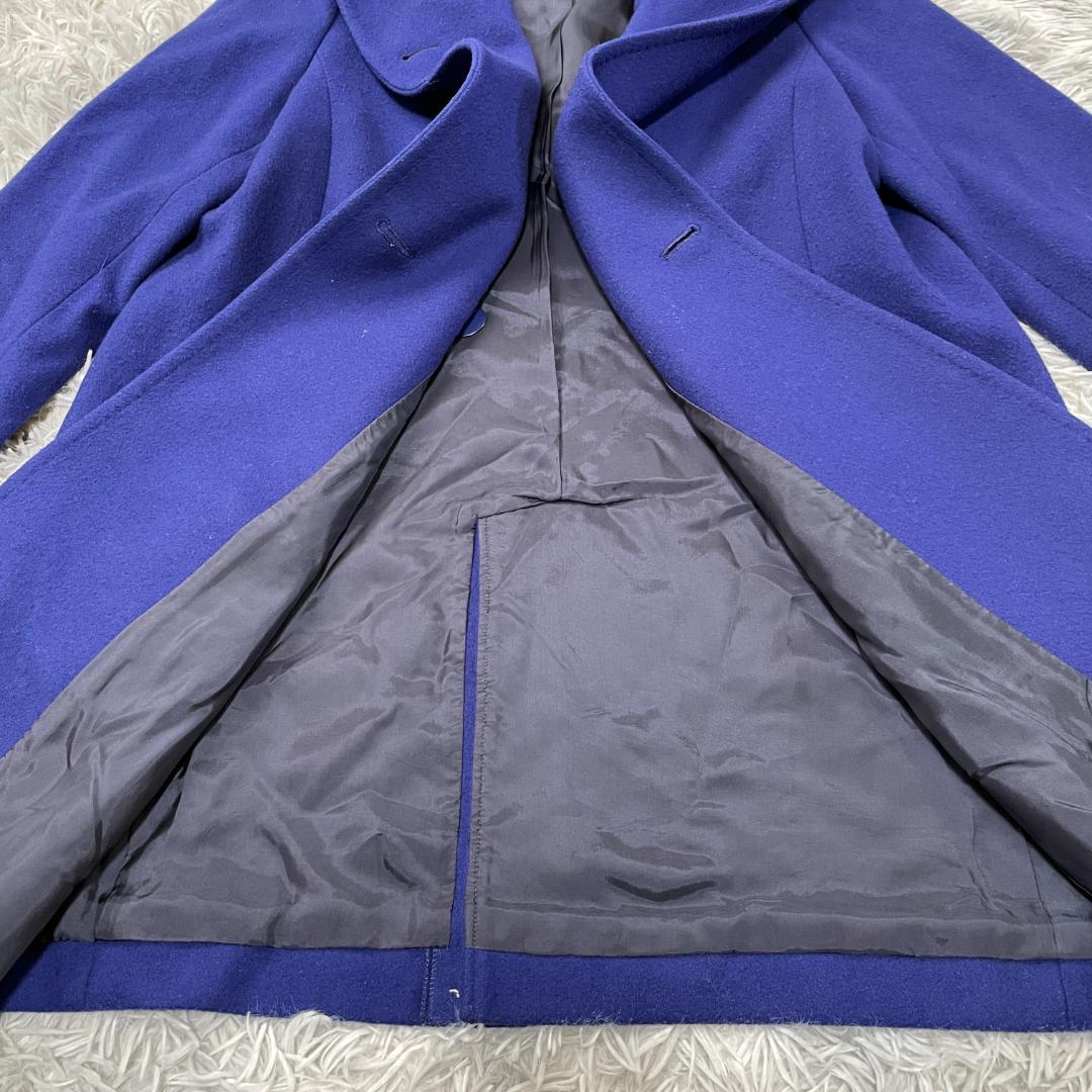 専用大きいサイズ XL 23区 ウール100 フード付きロングコート