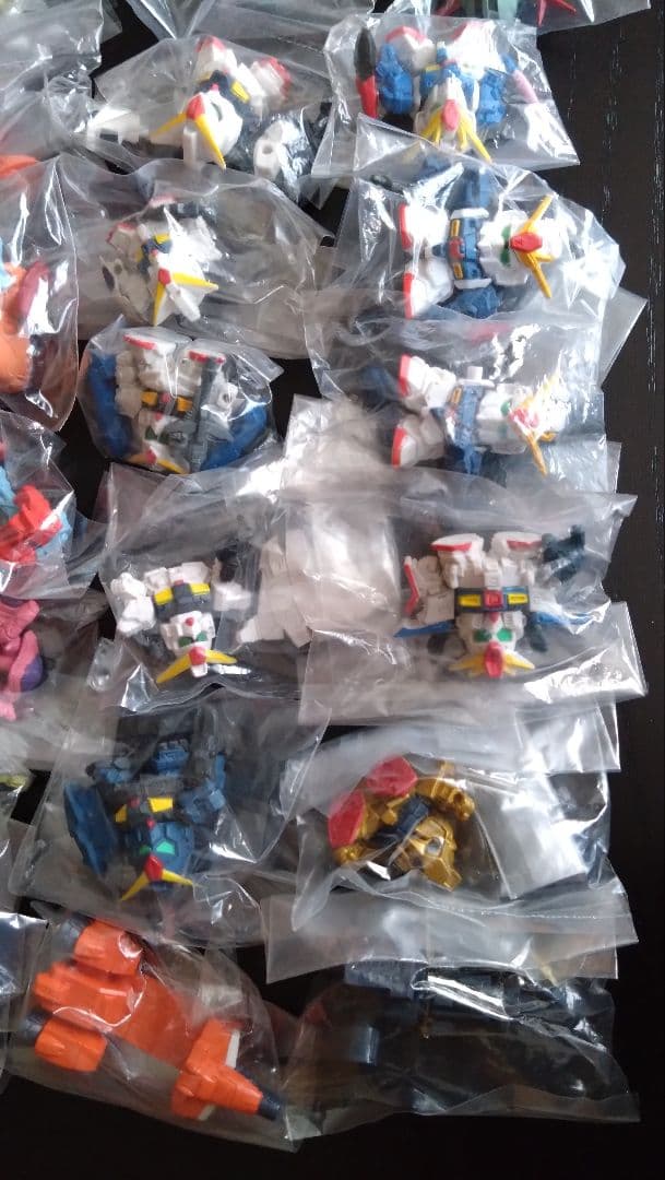 バンダイSDガンダムフルカラーステージダブり無し開封展示品109種セット