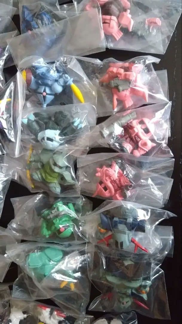 バンダイSDガンダムフルカラーステージダブり無し開封展示品109種