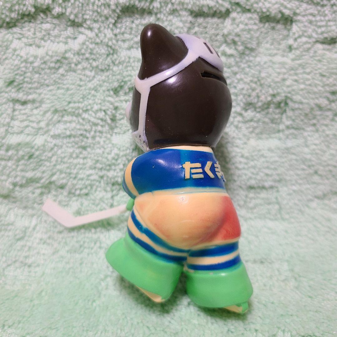 たくぎん たっくん たくちゃん ソフビ 貯金箱 銀行 破綻 昭和 レトロ