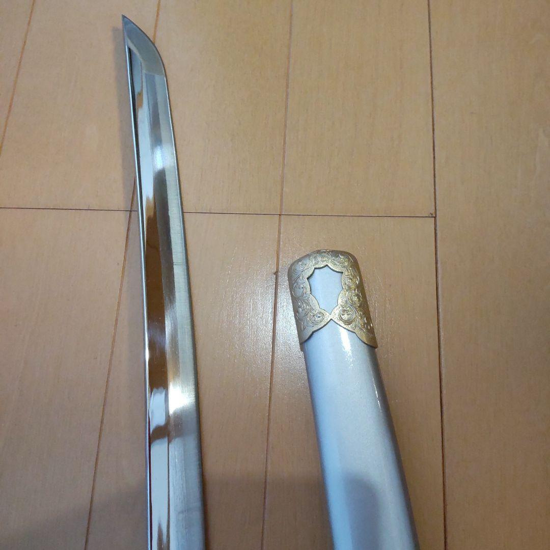 模造刀／上杉謙信モデル／刀台座&扇子セット