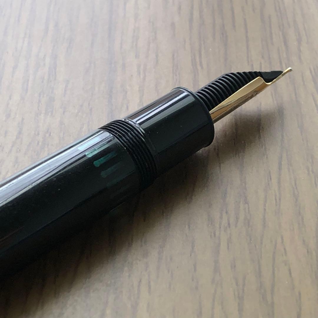 モンブラン 149 14C 中白 二段エボナイト芯 万年筆