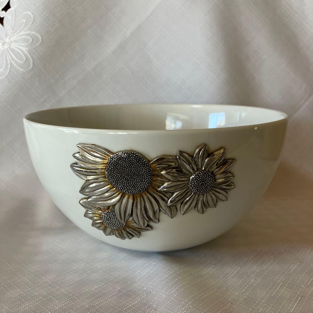 ロイヤルセランゴール 鉢 水指 と 高杯 ロイヤルセランゴール 鉢 水指 と