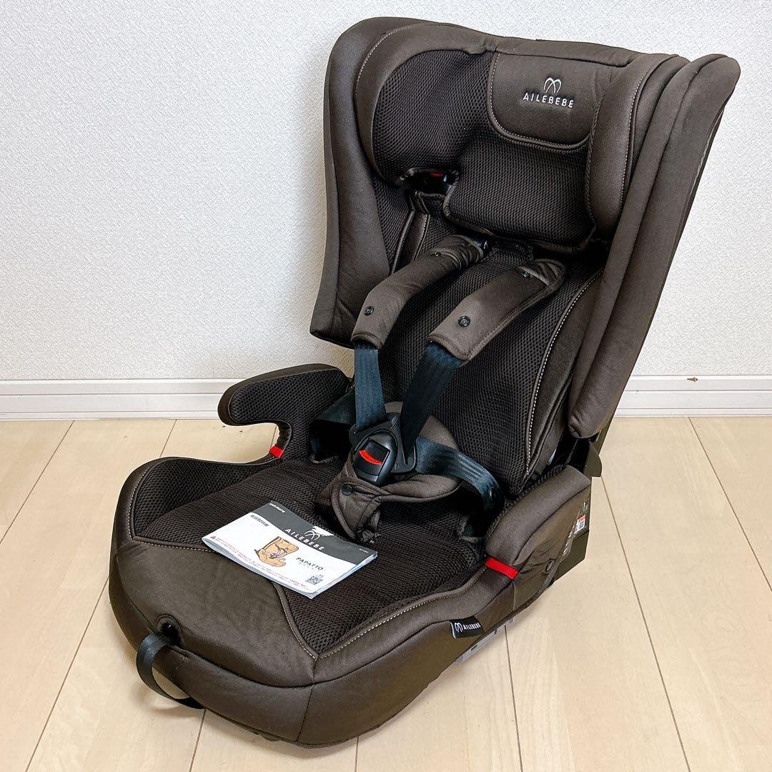 美品】エールベベ パパット グランス ISOFIX 限定カラー ジュニアシート